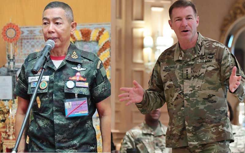 ‘บิ๊กแดง’ยันผบ.ทบมะกันเยือนไทยไม่มียกเว้น ยึดมาตรการทุกข้อคุมโควิด-19