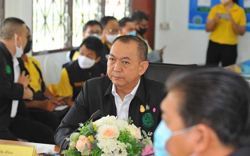 'เสี่ยต่อ'ลุยตรวจโครงการอ่างเก็บน้ำห้วยน้ำเขียว แก้ปัญหาน้ำฤดูฝน