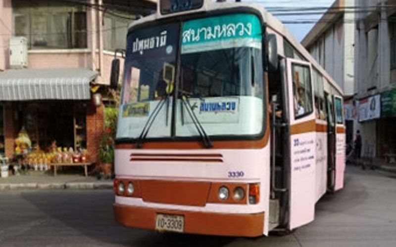 คนร้ายขโมยรถเมล์สาย 33  ขับมุ่งหน้าไปถ.ปทุมธานี-สายใน