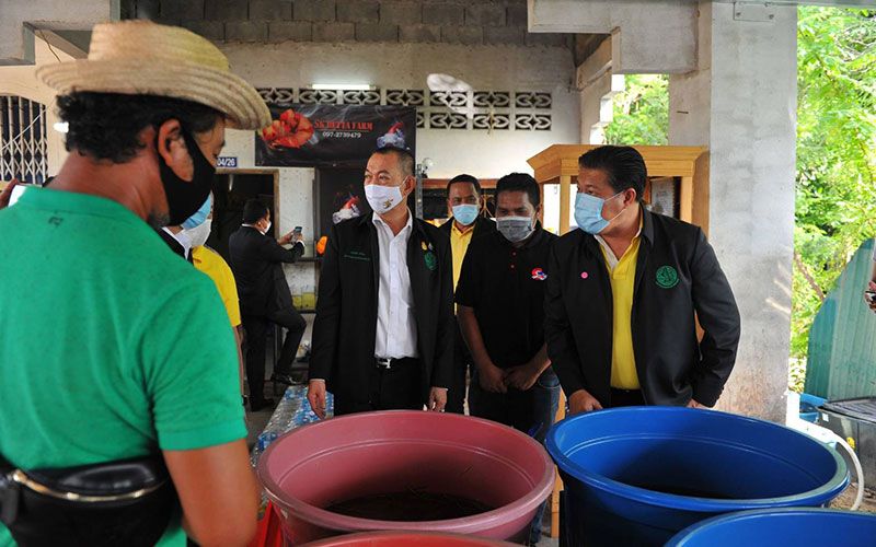 'เฉลิมชัย'พร้อมสนับสนุนผู้เลี้ยงปลากัด มุ่งผลักดันเป็นปลาเศรษฐกิจส่งออก