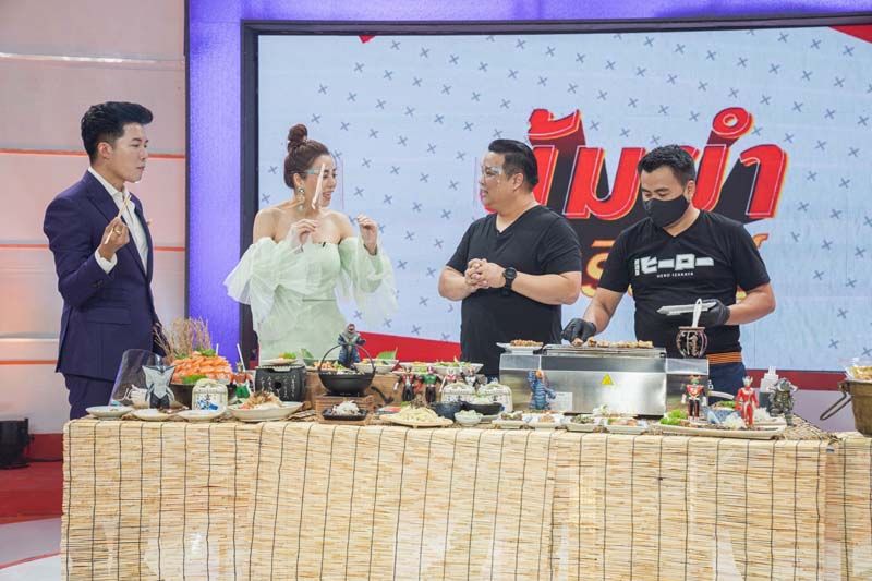 เช้นจ์2561 ใจดีแจกฟรีอาหารในรายการ ต้มยำอมรินทร์ ตลอดเดือนกรกฎาคม