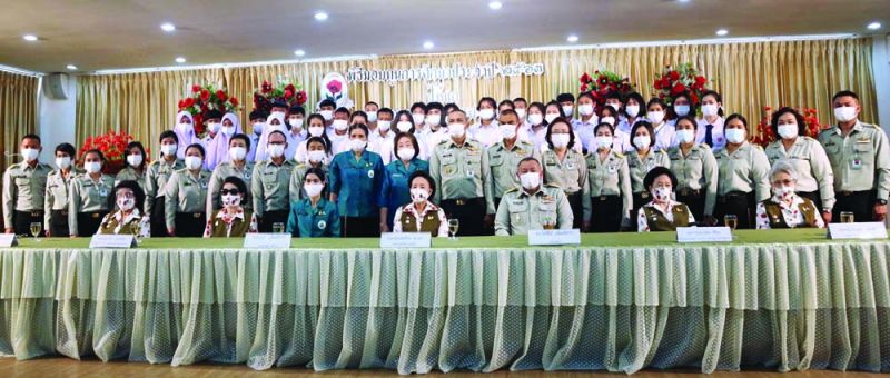 มูลนิธิสงเคราะห์ครอบครัวทหารผ่านศึกฯ มอบทุนการศึกษา  ให้แก่มูลนิธิสายใจไทย และบุตร-ธิดา ทหารผ่านศึก