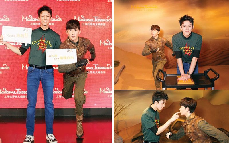 หุ่นขี้ผึ้ง'อู๋เหล่ย'อายุน้อยที่สุดใน'มาดาม ทุสโซ่'