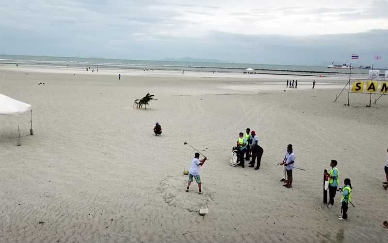 'เกาะสมุย'จัดแข่งขัน'กอล์ฟชายหาด'ครั้งแรก หวังกระตุ้นท่องเที่ยว