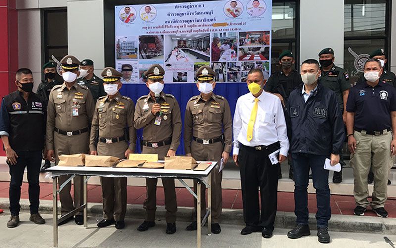 แถลงรวบโจรฆ่าปาดคอชิงทอง! หนุ่มดูแลอพาร์ทเม้นท์นนทบุรี