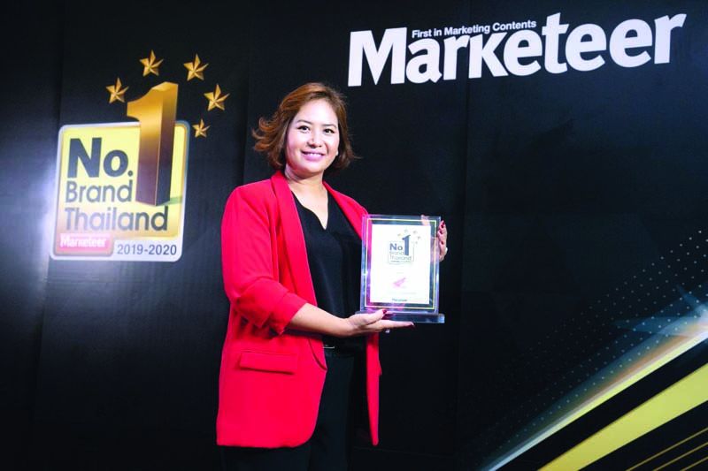มอ’ไซค์ ฮอนด้า คว้ารางวัล  No.1 Brand Thailand 2020