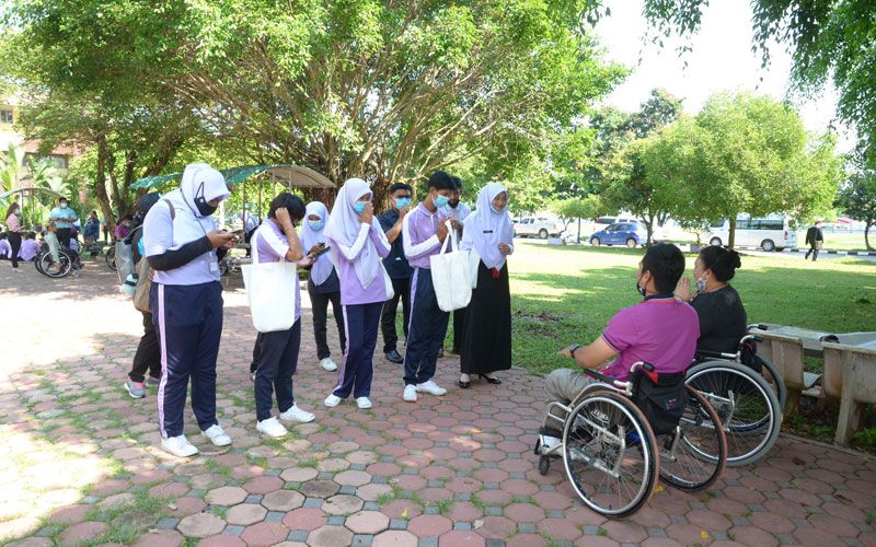 เยาวชนจิตอาสาลงพื้นที่ฝึกปฎิบัติวันที่ 2 พัฒนาศักยภาพแกนนำด้านคนพิการ สร้างรายได้ในพื้นที่ภาคใต้