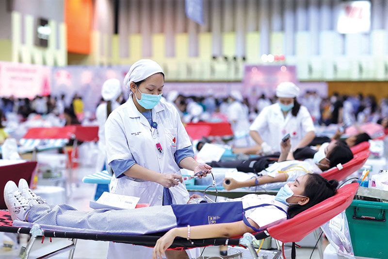 บริจาคโลหิตครบ 88 ล้านซีซี ถวายเป็นพระราชกุศล