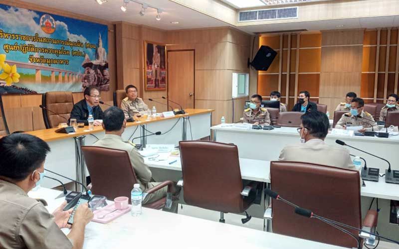 รองปลัดมท.ลงพื้นที่'มุกดาหาร' ตรวจติดตามการบริหารงบประมาณ