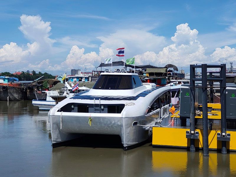 ‘MINE Smart Ferry’ เรือพลังงานไฟฟ้าลำแรกของไทย