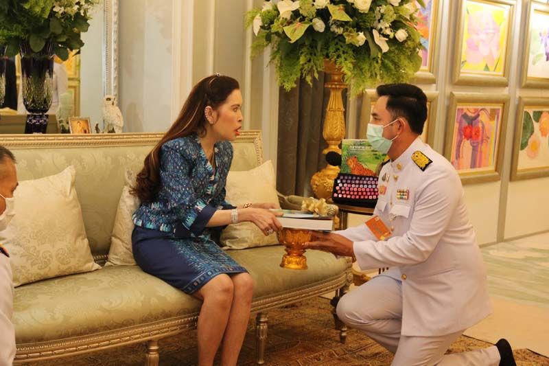 กรมพระศรีสวางควัฒนฯ พระราชทานสัมภาษณ์การทรงงานด้านศิลปะ  โอกาสที่ กระทรวงวัฒนธรรมทูลเกล้าฯ ถวายพระสมัญญา‘สิริศิลปิน’