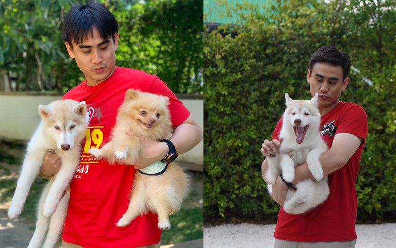 แฉความลับ!‘ต๊ะ-พิภู’ผู้ประกาศ‘MONO29’ ซุกลูกสี่ขาชาย-หญิง‘น้องขนมปัง&น้องขนมผิง’