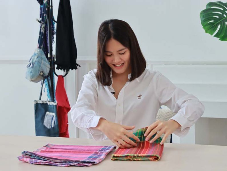 7 สีปันรักษ์ให้โลก ชวน‘เกรท-มินนี่’  แข่งทำถุงผ้ารักษ์โลก ใน Mission 7