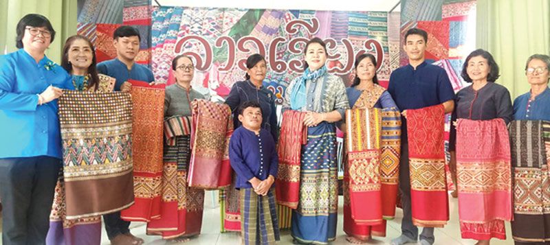 รายงานพิเศษ : ผ้าไหมสร้างเงินคนชัยนาท  ลายช่อมะขามแห่งเดียวในไทย