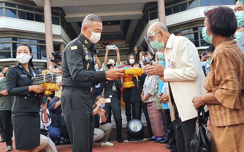 ทบ.จัดพิธีบำเพ็ญกุศลครบรอบ 34 ปีเปิด บก.ทบ.   กำชับขรก.ดีเด่นเป็นเสาหลักของชาติ
