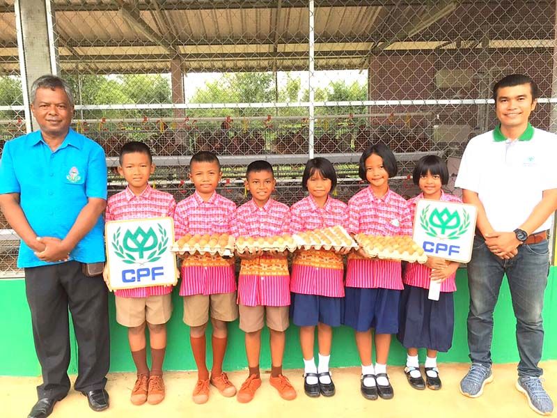 ‘ซีพีเอฟ’ชูโมเดล รร.เลี้ยงไก่ไข่  ถ่ายทอดองค์ความรู้เกษตรแผนใหม่