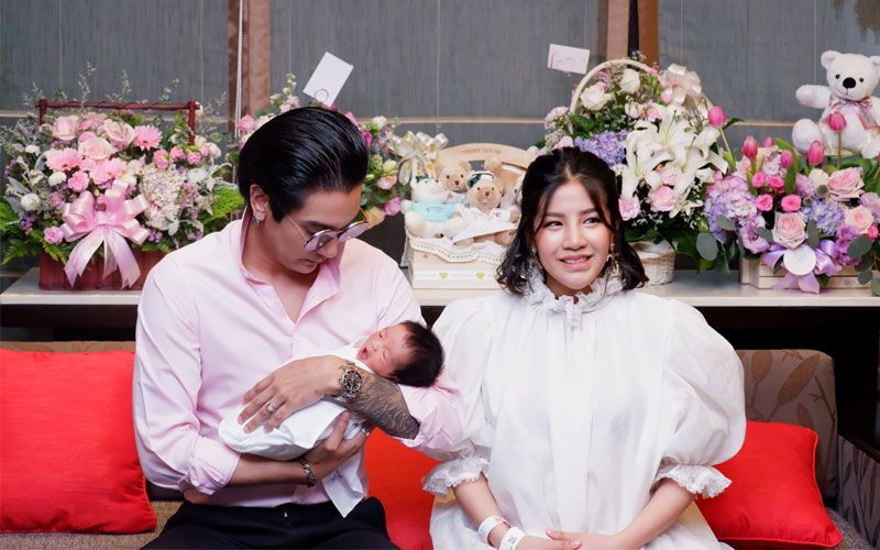 'ดีเจแมน' ควง 'ใบเตย อาร์สยาม' เปิดตัวลูกสาว'น้องเวทย์มน'ครั้งแรก