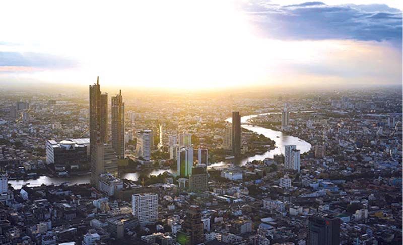 ‘Mahanakhon Cityscapes’ชมแสงแรกรับวันใหม่  แสงอาทิตย์ลับฟ้ายามเย็น บนจุดชมวิวสูงที่สุดไทย