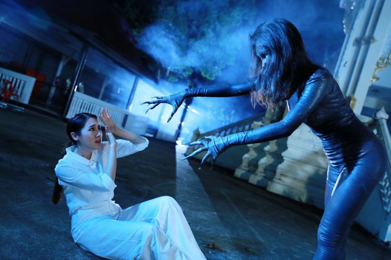 'เงาบุญ'ถ่ายวัดพาหลอน'พิมพิมประภา'ผวาเจอ'เปรต'