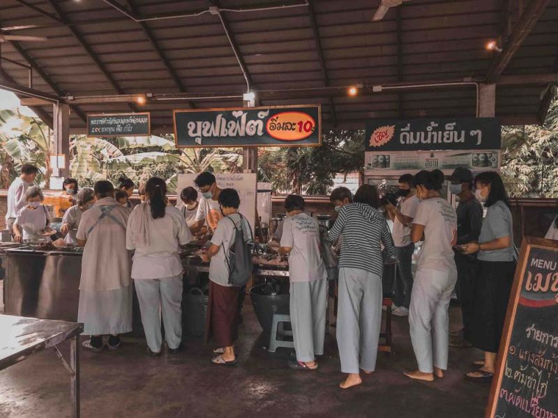 บรรเจิด นวลเอี่ยม อิ่มจัง 10 บาท อาสาทำด้วยใจ