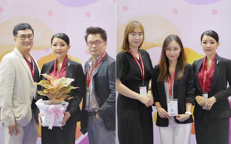 ทีมผู้บริหาร บริษัท P.S.N interfood จำกัด ร่วมงาน THAIFEX-Anuga Asia 2020