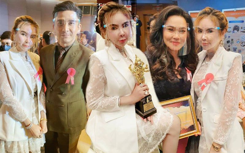 'พีช-สุพิชญา' สุดปลื้ม!!!  เข้ารับรางวัล'พิฆเนศวร'3 ปีซ้อน!!
