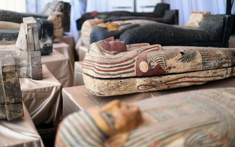 'อียิปต์'ขุดพบ59โลงศพโบราณ อายุเก่าแก่กว่า2,500ปี