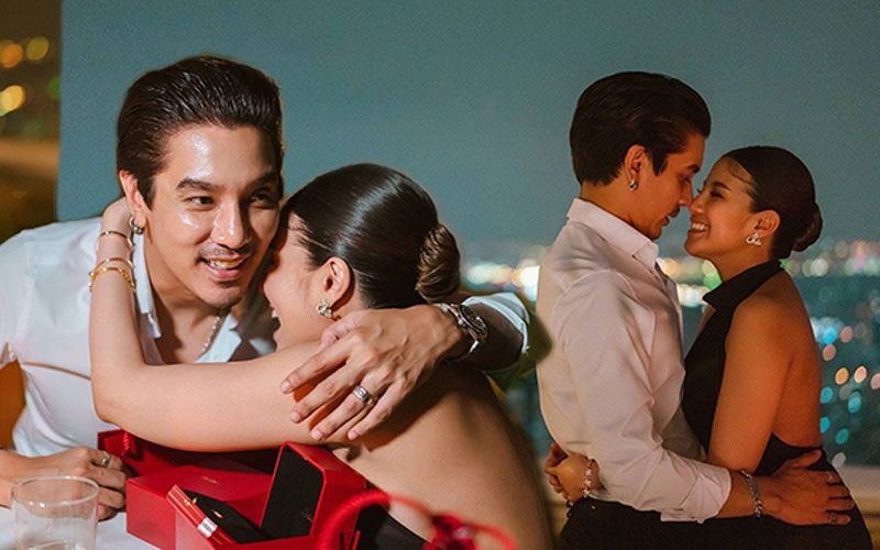 'แมน'จัดเต็มเพื่อ'ใบเตย'สุดหวานเว่อร์!! โชว์สวีทฉลองครบรอบแต่งงาน