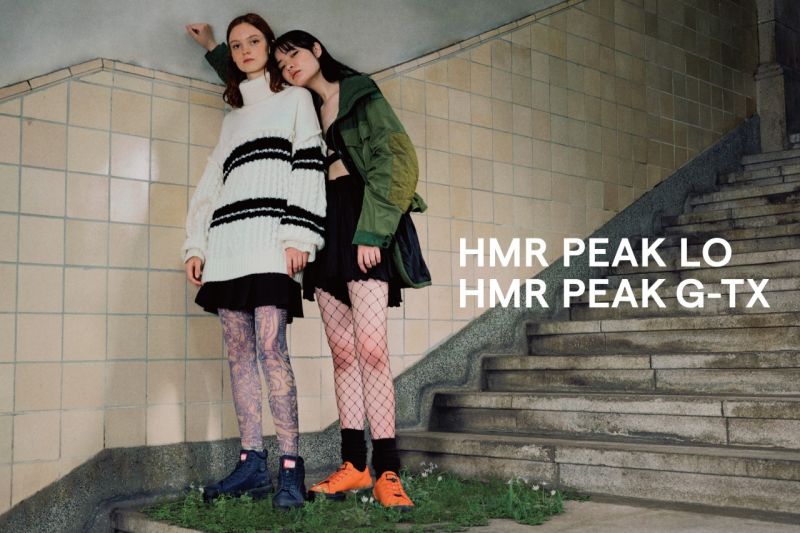 HMR PEAK™ G-TX และ HMR PEAK™ LO เวอร์ชั่นอัพเดทของรองเท้าเดินป่าที่เปิดตัวในปี 1966