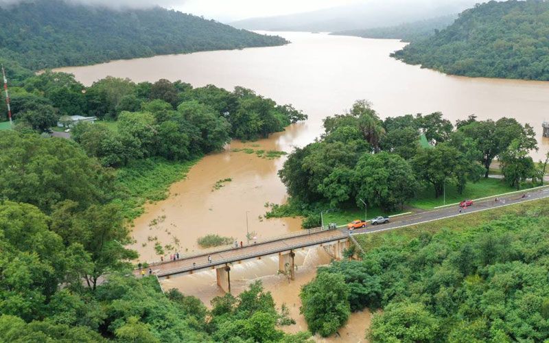 พายุ'โมลาเบ'เล่นงานอีกรอบ น้ำในเขื่อนลำพระเพลิงสูงขึ้น