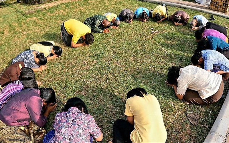 ชาวหมากแข้งน้อมกราบ 44 ปี ร.10 เป็นทหารคุ้มครองชาวบ้านสู่กับคอมมิวนิสต์