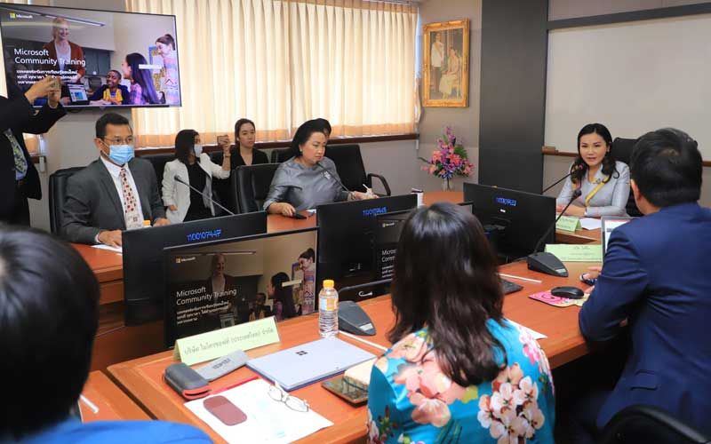 ‘ก.แรงงาน-ไมโครซอฟท์’ถกร่วมมือ อัพเกรดแรงงานไทยสู่เวอร์ชันดิจิทัล