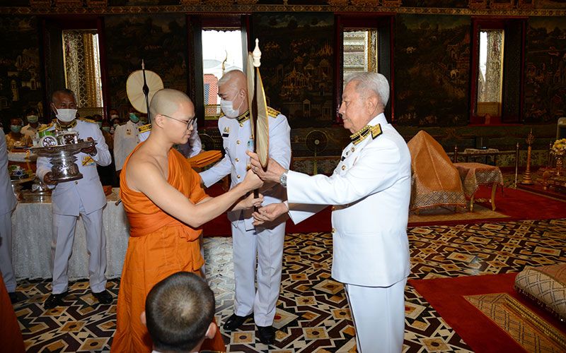 โปรดเกล้าฯผู้แทนพระองค์ ในการพระราชพิธี'อุปสมบทนาคหลวง'