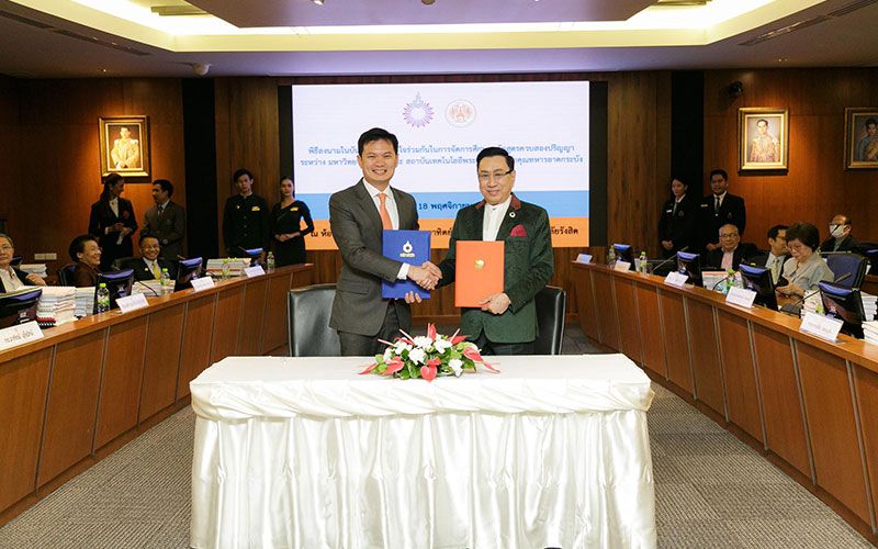 'ม.รังสิต'จับมือ'สจล.'เปิดหลักสูตรควบสองปริญญา