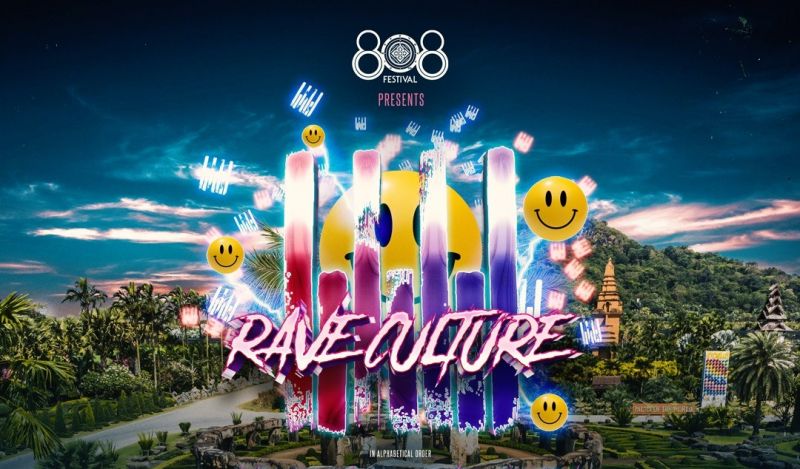 ‘808 Festival 2020’ ประชัน 2 สเตจ  RARE Thailand 2020 & Rave Culture