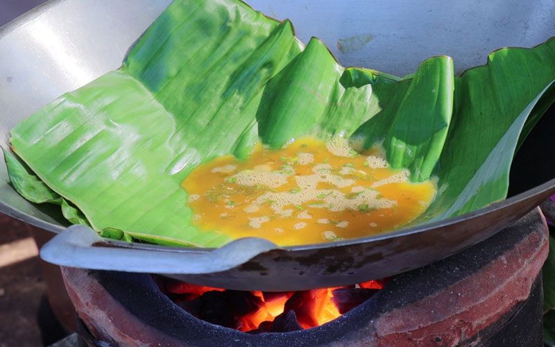 สืบสานภูมิปัญญาพื้นบ้าน! เมนูโบราณ‘ไข่ป่าม’ไร้น้ำมันดีต่อสุขภาพ