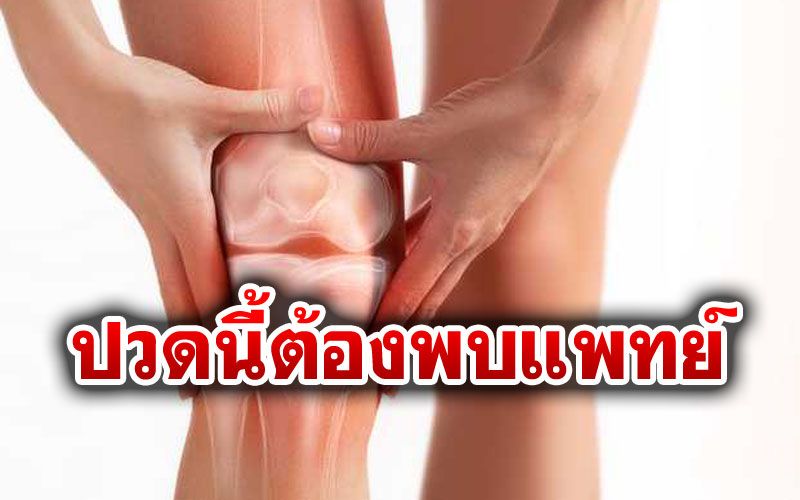 ปวดข้อ-เข่าเรื้อรังไม่หายเสียที   รีบเช็คปวดแบบไหนเสี่ยงโรค‘ข้อเข่าเสื่อม’