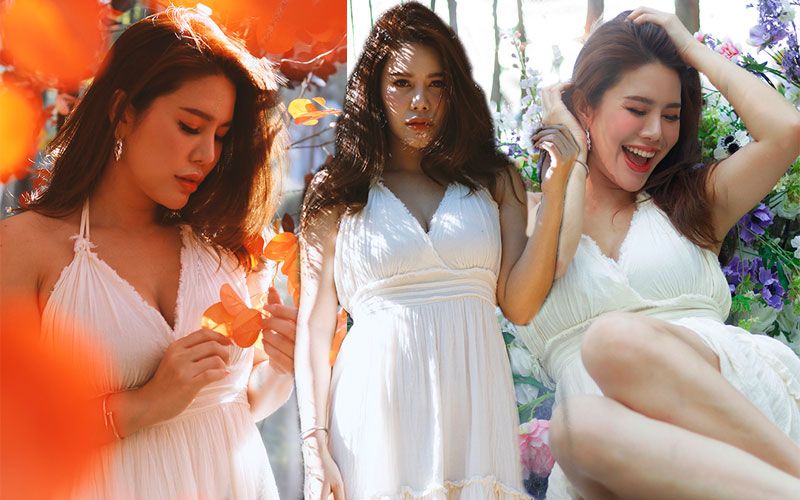 'เมเปิ้ล'กับแฟชั่นเซ็ตสวยหวานครั้งแรก