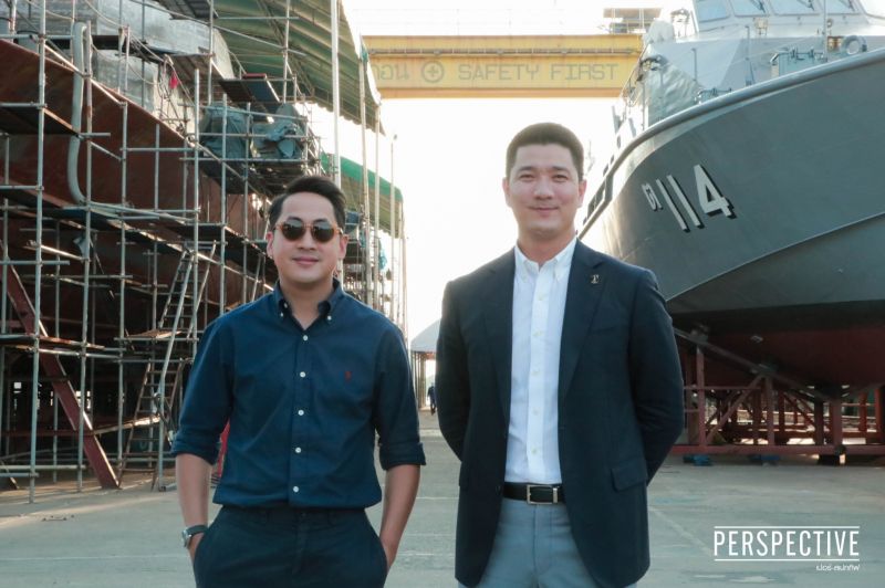 'เปอร์สเปกทิฟ'พาชมอู่ต่อเรือรบที่มีมาตรฐานระดับโลก ออกแบบและคิดค้นโดยฝีมือคนไทย