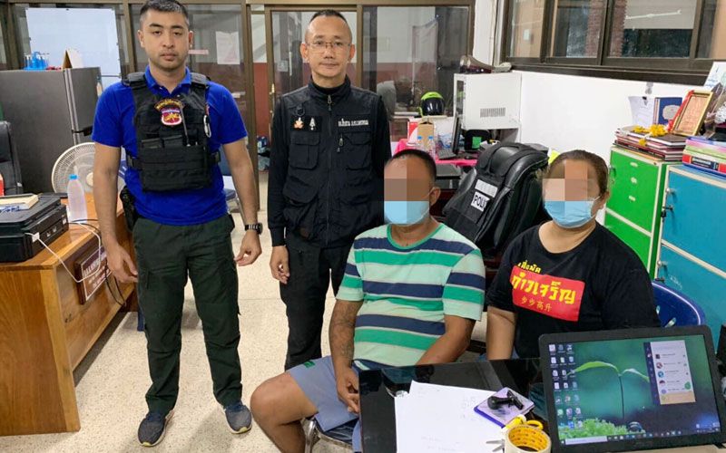 บุกจับแล้ว! 'ผัว-เจ๊ปากแดง-'เจ้าแม่เงินกู้โหด ไล่ตื้บลูกหนี้ปางตาย