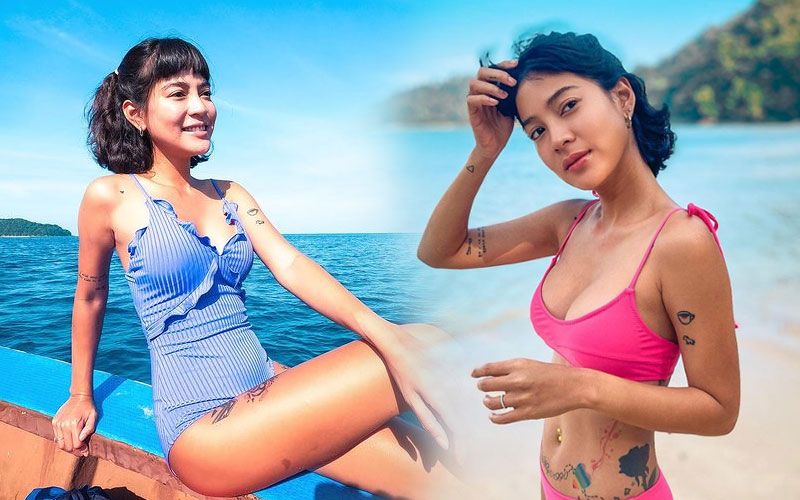 ทะเลเดือด! 'สายป่าน'จัดเต็มความแซ่บในบิกินีสีชมพูสุดจี๊ด