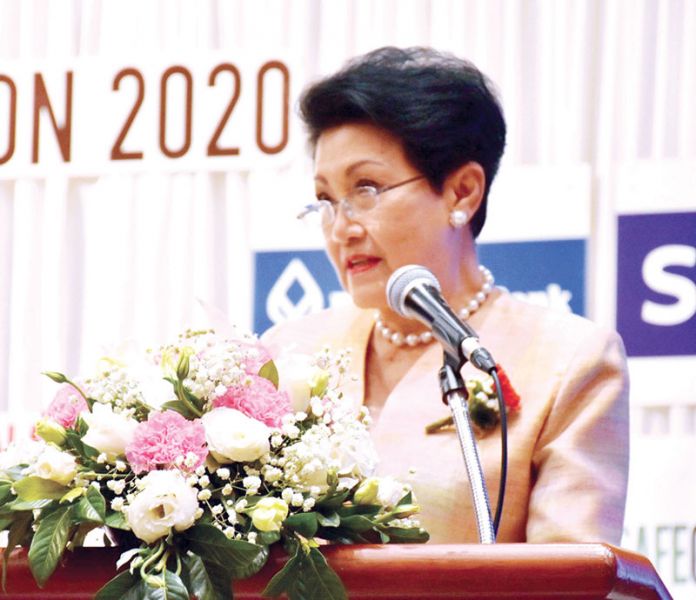 การแข่งขันกล่าวสุนทรพจน์ภาษาอังกฤษต่อหน้าสาธารณชนระดับชาติ ประจำ 2563  รอบชิงชนะเลิศ หัวข้อ ‘Think globaly, act locally’