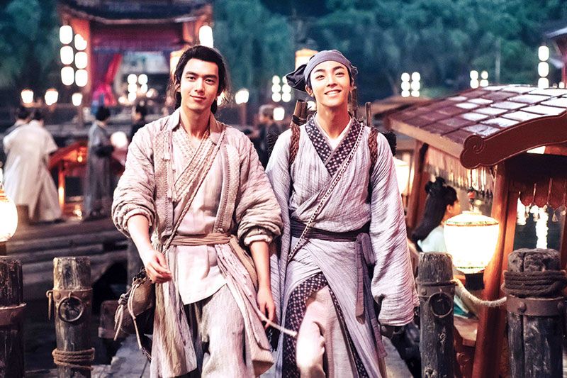 ‘หลี่ เซี่ยน’ ในบท ‘ไป่ ฉีซาน’  จิ้งจอกหนุ่มผู้เฉลียวฉลาด