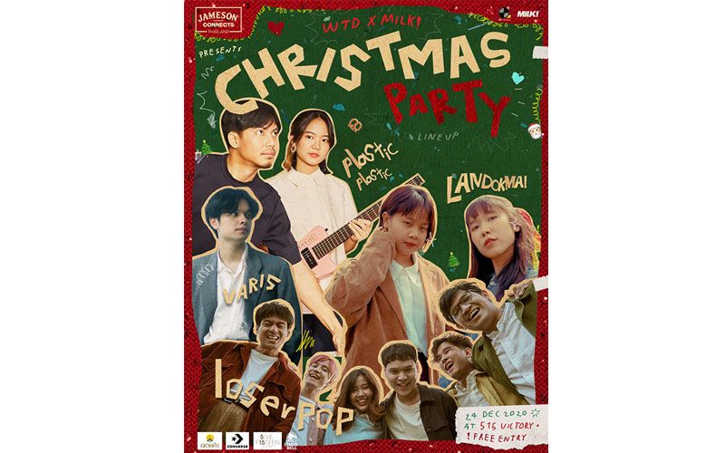 WhatTheDuck จับมือ MILK! จัดงาน 'Jameson Connect Presents WTD x MILK! Christmas Party'