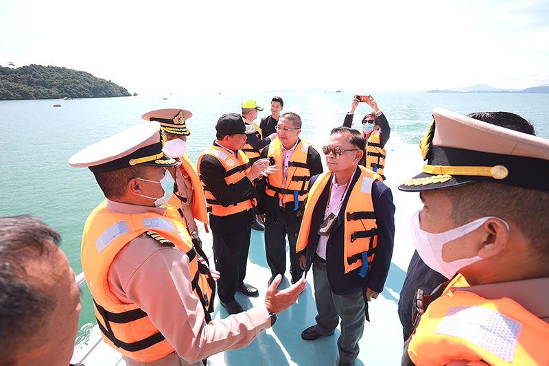 รายงานพิเศษ : ภูเก็ตทดสอบระบบท่าเรืออัจฉริยะอ่าวปอ   ยกระดับความปลอดภัยทางน้ำแก่นักท่องเที่ยว