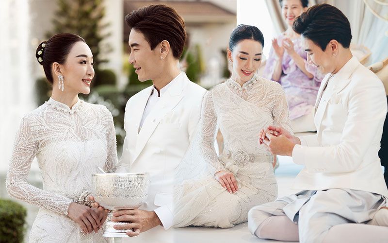 'มาวิน'จูงมือผู้จัด 'ตู่-ปิยวดี' เข้าพิธีหมั้นแต่งตามประเพณีไทย-จีน เตรียมฉลองสมรสต้นปีหน้า28 ก.พ.