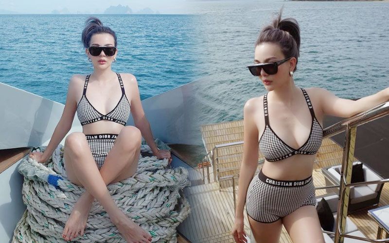 เปรี้ยวจี๊ด! 'ดิว อริสรา'โพสต์ท่าสุดซี๊ด แชะภาพแซ่บในชุดบิกินี