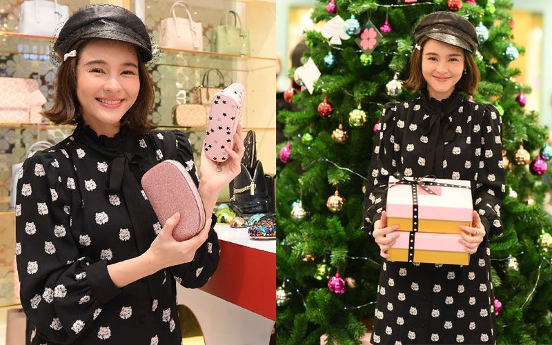 'ออม-สุชาร์'นำทีมพาสาวๆ ส่งความสุขด้วยของขวัญชิ้นพิเศษจาก 'Kate Spade New York'