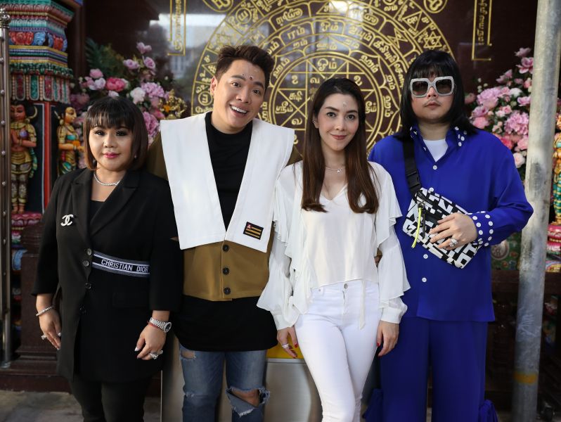'มดดำ'จัดมูเตลูชุดใหญ่พา 'วุ้นเส้น, ทอย, แจ็ค' ไหว้องค์เทพเสริมเฮงรับปีใหม่