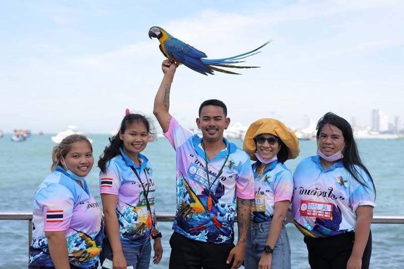 จัดใหญ่‘มหกรรมแข่งขันกีฬานกบินชิงแชมป์ประเทศไทย’  รวมพลคนเลี้ยงนกบินอิสระที่ใหญ่ที่สุดในโลก